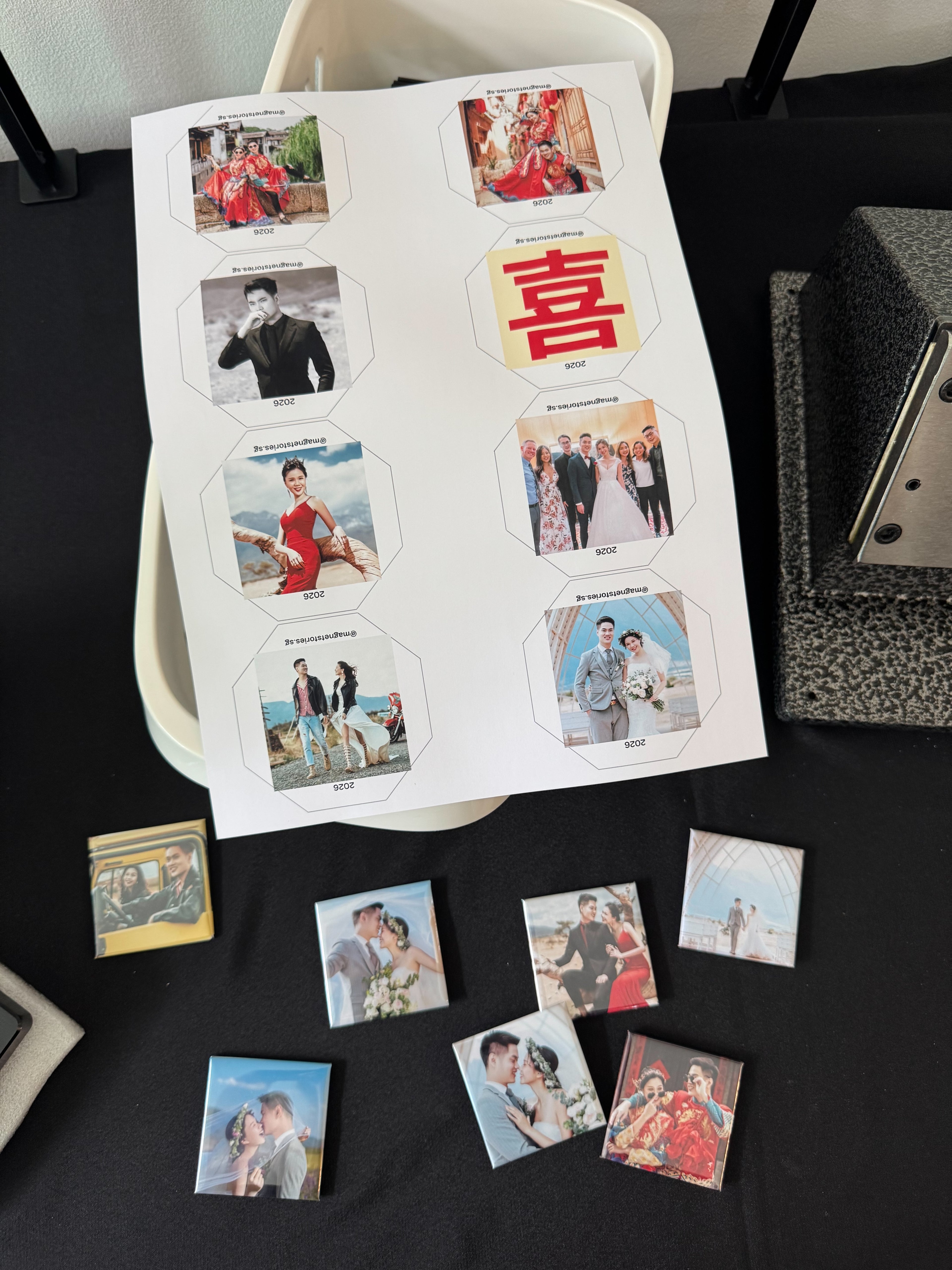 Turn your photos into keepsakes magnets